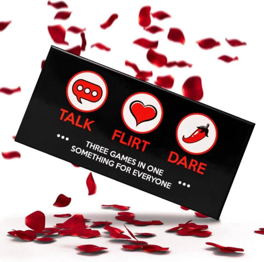 Talk, Flirt, Dare: 3 games in 1