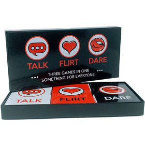 Talk, Flirt, Dare: 3 games in 1
